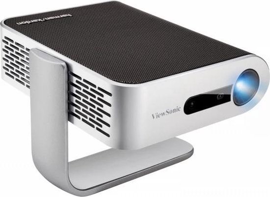 Viewsonic M1+ beamer/projector 300 ANSI lumens DLP WVGA (854x480) Draagbare projector Zwart, Zilver - Silver