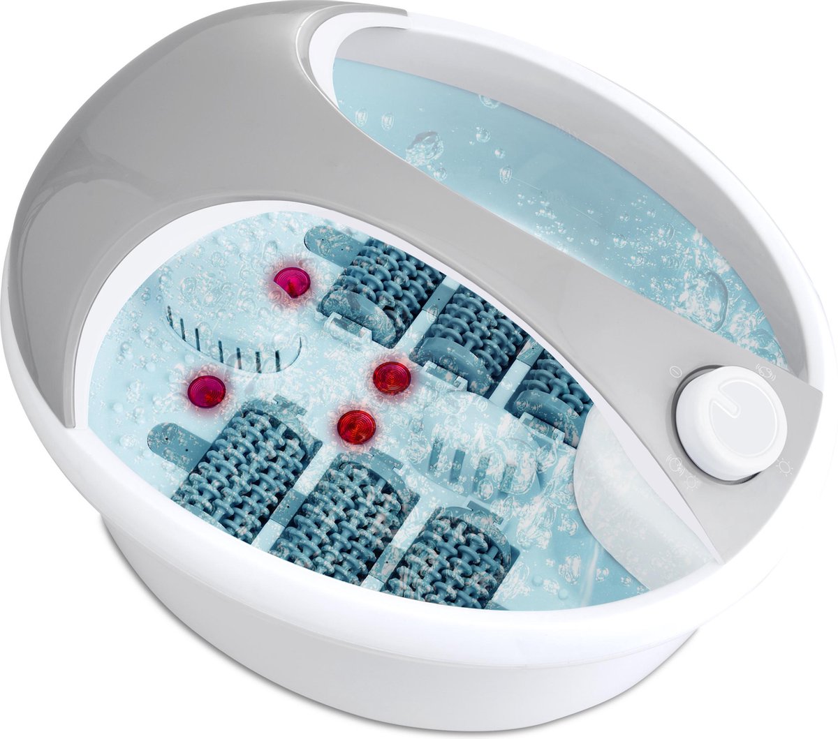 Rio FTBH Deluxe Foot Spa & Massager - Wit