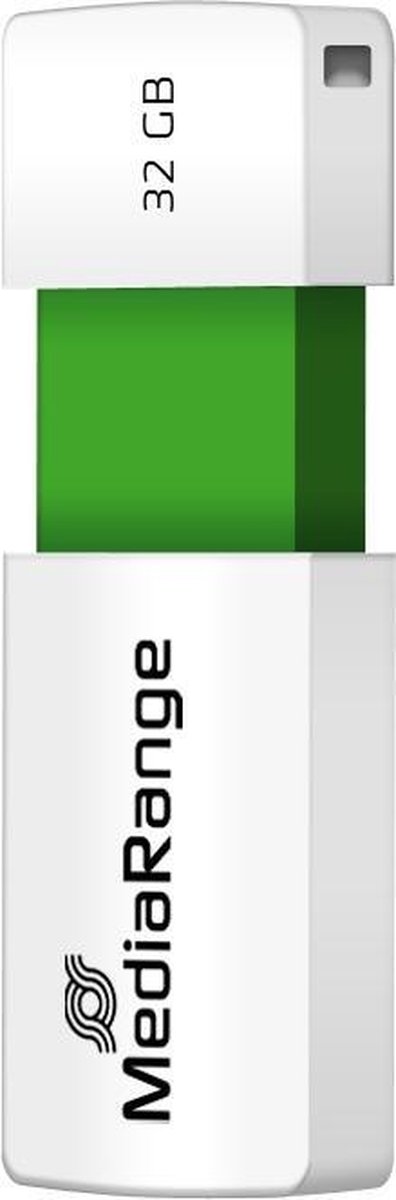 MediaRange Premium Flash Drive - USB-stick - 32 GB - Verde