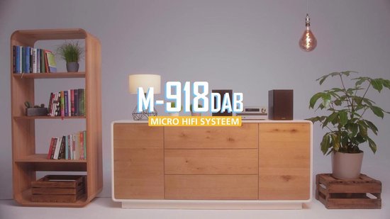 Kenwood M-918DAB Antraciet