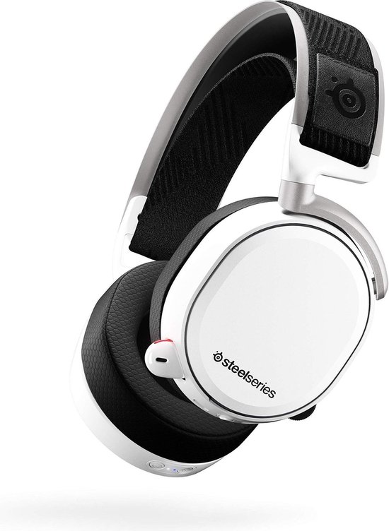 Steelseries Arctis Pro GameDAC RGB - Hi-Res Gaming Headset - PC + PS4 - - Blanco