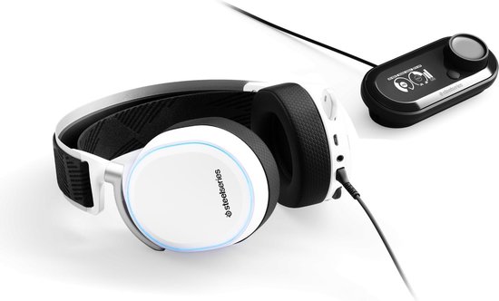Steelseries Arctis Pro GameDAC RGB - Hi-Res Gaming Headset - PC + PS4 - - Wit