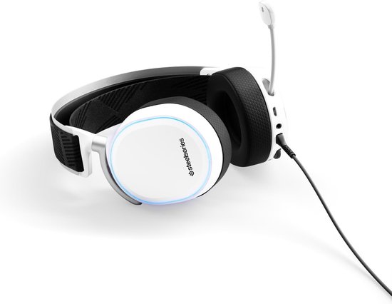 Steelseries Arctis Pro GameDAC RGB - Hi-Res Gaming Headset - PC + PS4 - - Wit