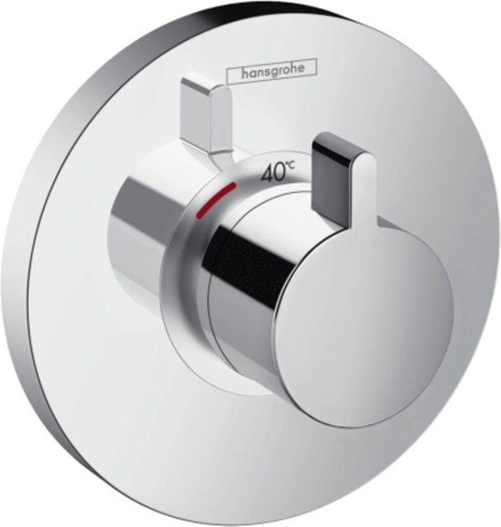 Hansgrohe ShowerSelect S afbouwdeel voor inbouwkraan thermostatisch Highflow chroom 15741000