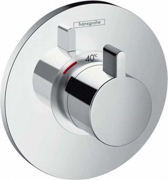 Hansgrohe Ecostat S afbouwdeel voor inbouwkraan thermostatisch Highflow chroom 15756000