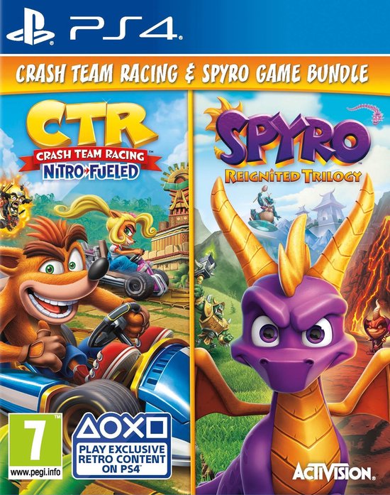 Activision Crash Team Racing Nitro-Fueled + Spyro | PlayStation 4