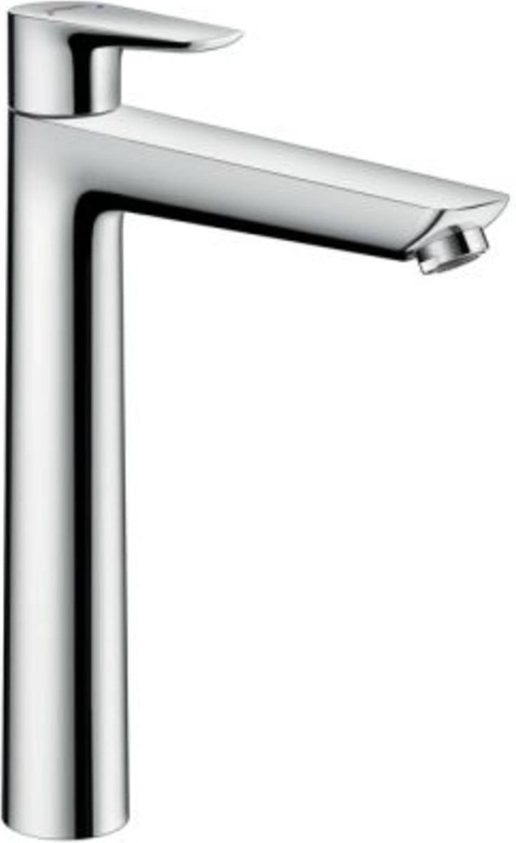 Hansgrohe Talis E 1 gats wastafelkraan verhoogd 240 met waste chroom 71716000