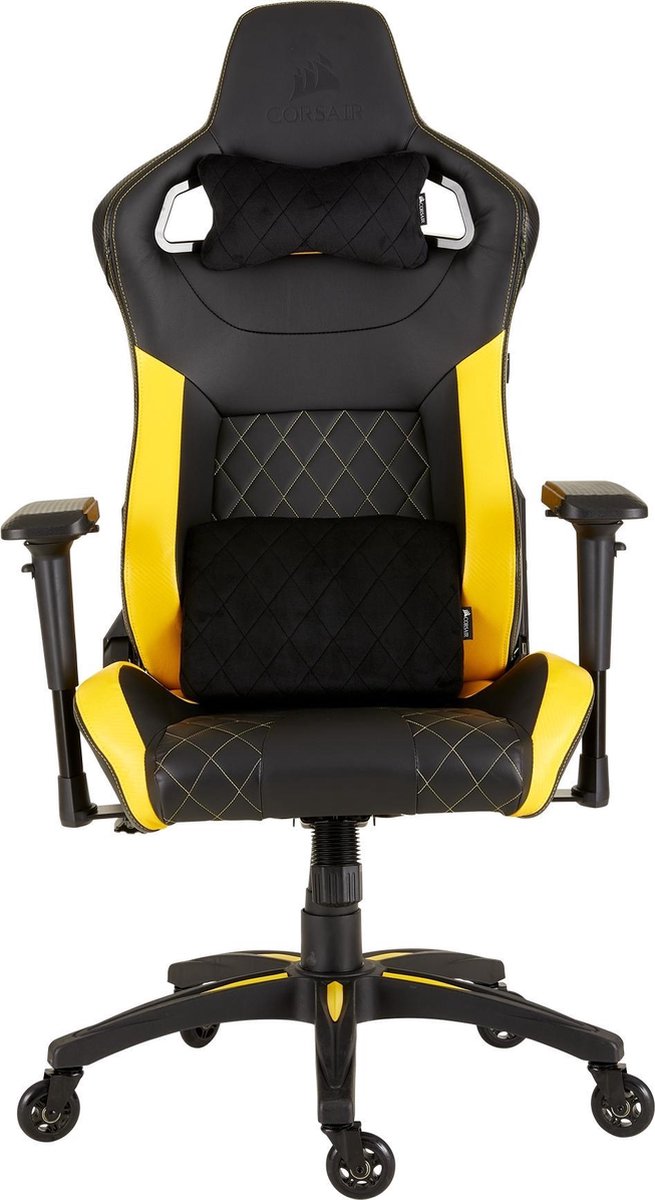 Corsair T1 Race Gaming Chair Zwart/ - Amarillo