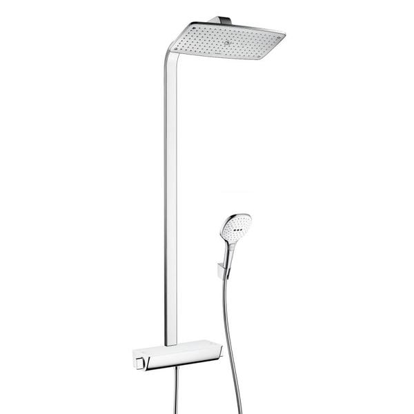 Hansgrohe Raindance select e 360 showerpipe ecostat select e ecosmart wit chroom 27286400