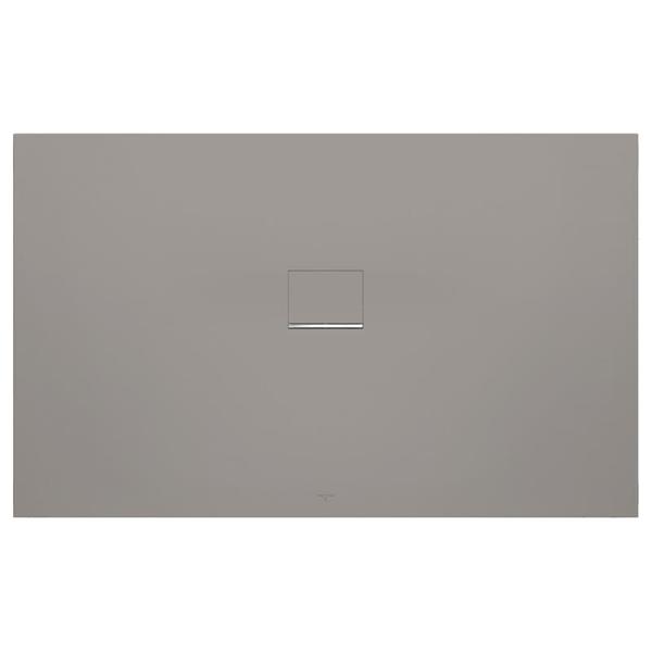 Villeroy & Boch Villeroy en boch Squaro infinity douchebak 180x100x4cm udq1810sqi2v3s - Gris