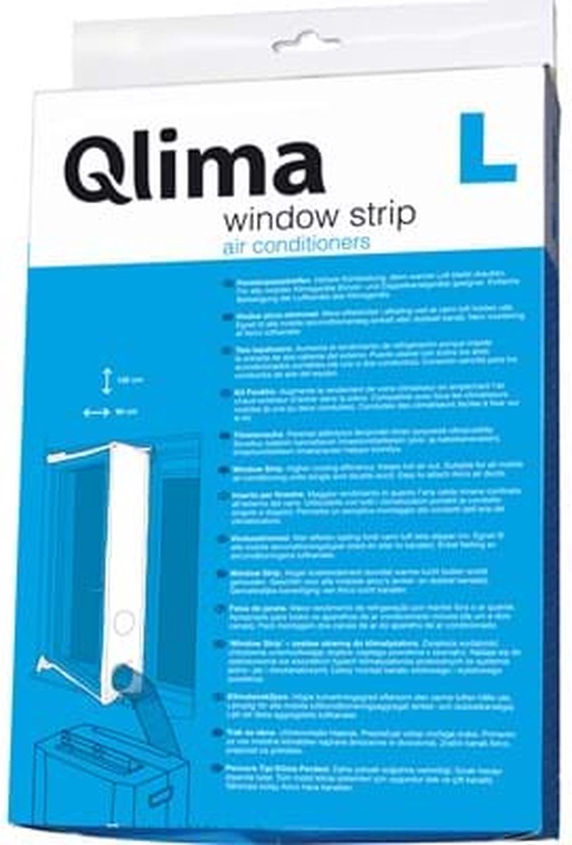 Qlima Window Fitting Kit Large - Wit
