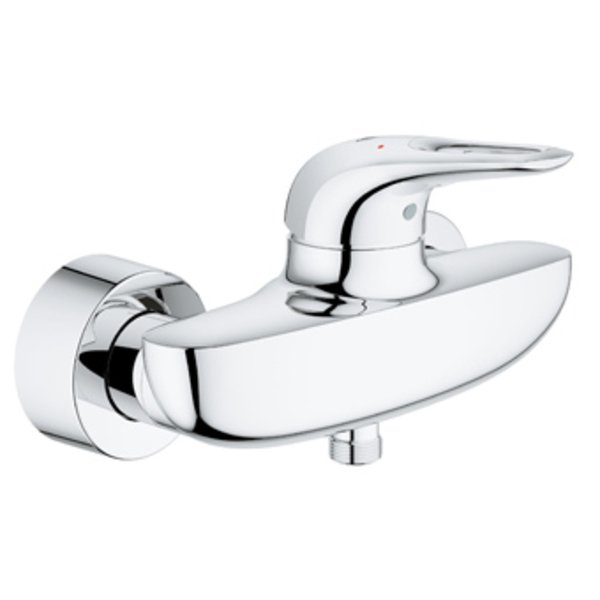 Grohe Eurostyle New douchekraan zonder omstel met koppelingen 33590ls3 - Blanco