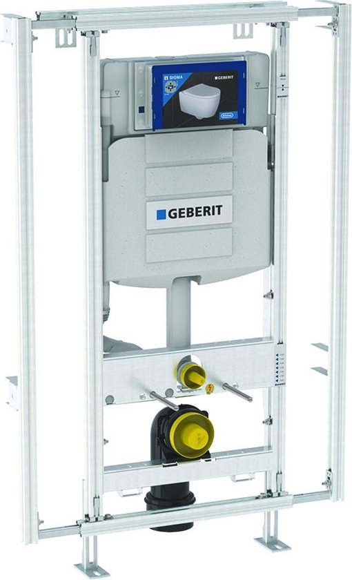 Geberit Gis easy wc element H120 inclusief reservoir UP 320 120x60 95cm inclusief frontbediening 442020005 - Wit