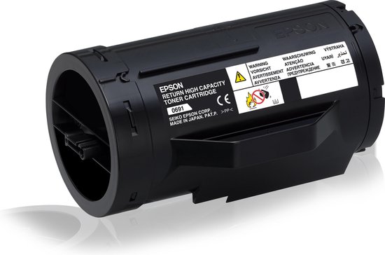 Epson Return High Capacity Toner Cartridge Black 10k - Zwart