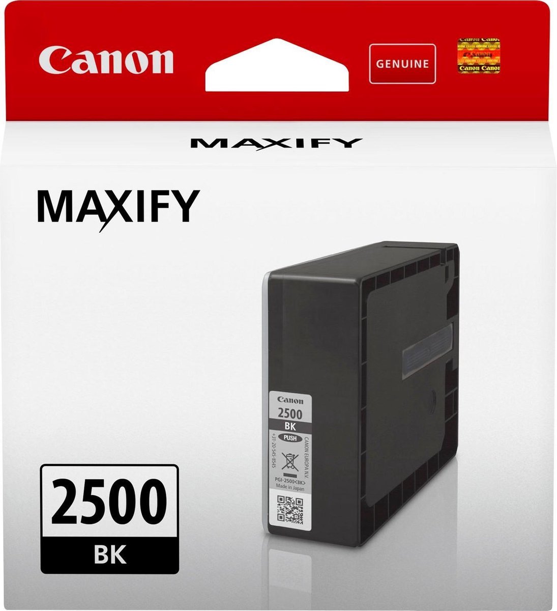 Canon PGI-2500BK inktcartridge 29,1 ml - Zwart