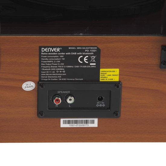 Denver MRD-52 Licht - Bruin