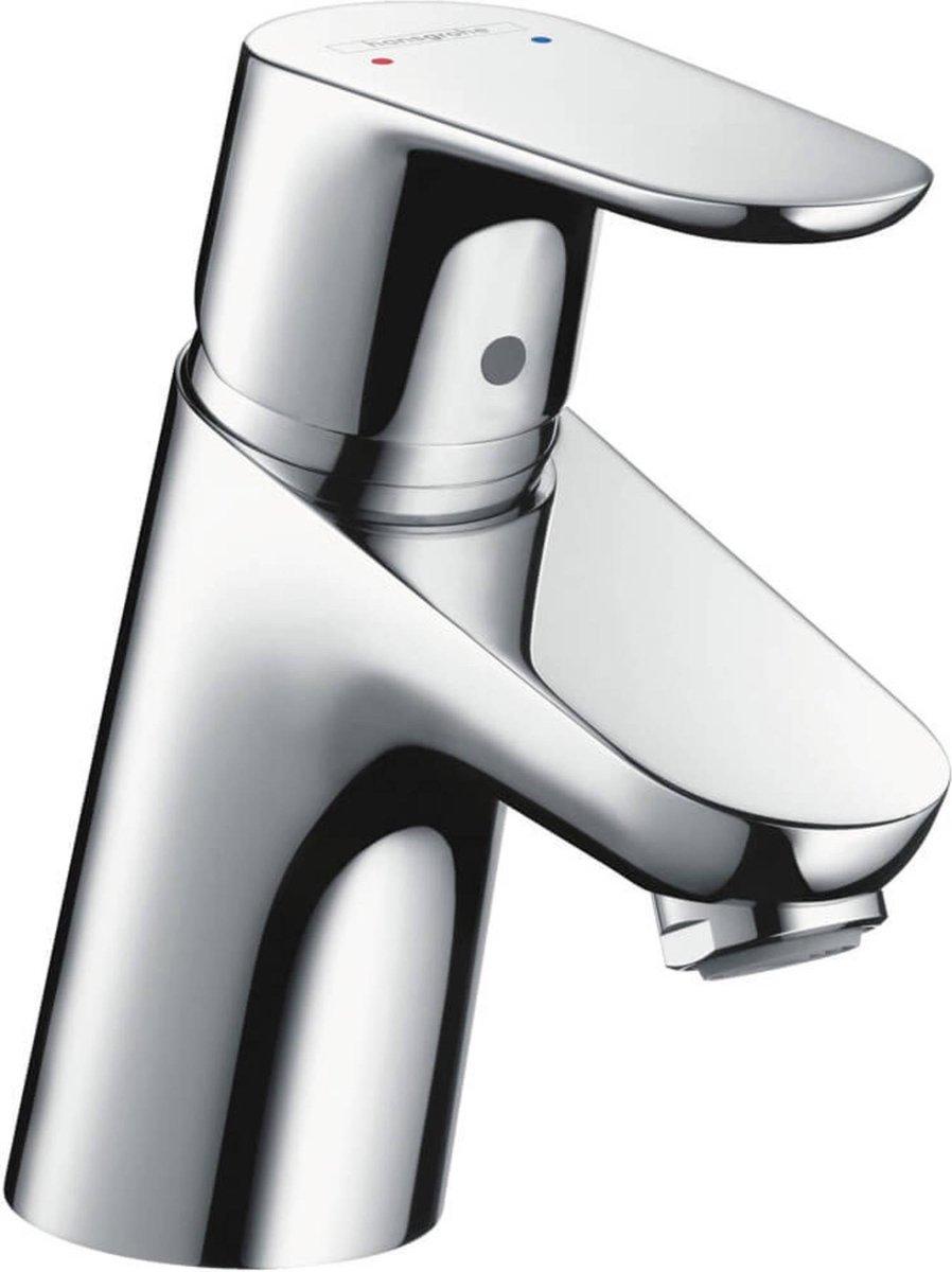 Hansgrohe Focus E2 wastafelkraan met waste chroom 31730000