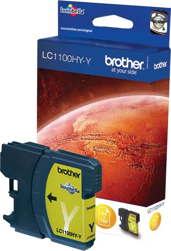 Brother Inkjet LC1100Y - / HC - Geel