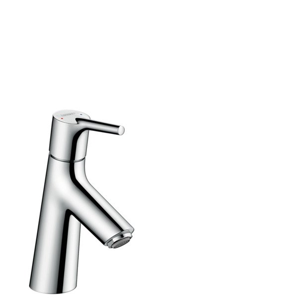 Hansgrohe Talis S 1 gats wastafelkraan 80 met push open garnituur chroom 72011000