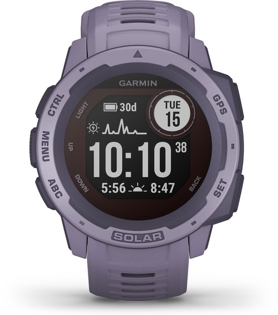 Garmin Instinct Solar - Púrpura