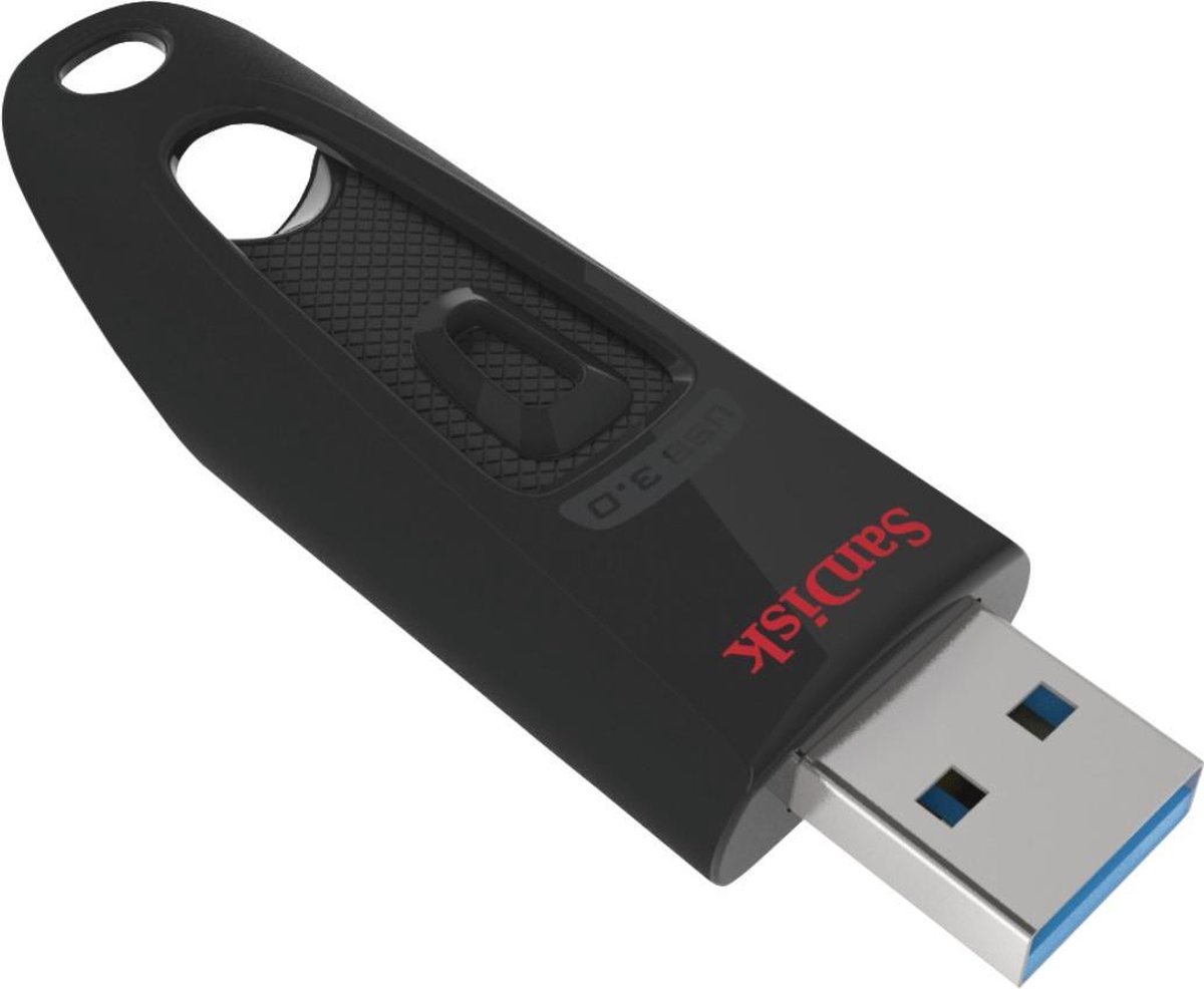 Sandisk Ultra USB flash drive 512 GB USB Type-A 3.2 Gen 1 (3.1 Gen 1) - Zwart