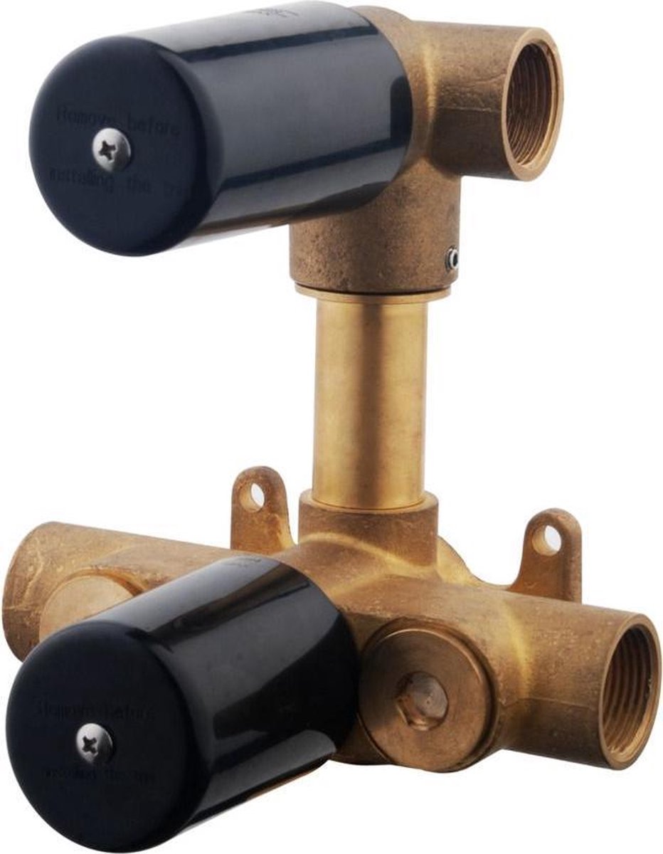 Wiesbaden Caral Inbouwdeel 2 wegs douchethermostaat 29.2500