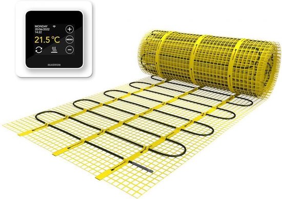 Magnum Mat Small Elektrische vloerverwarming 337W 225m2 met klokthermostaat 200225