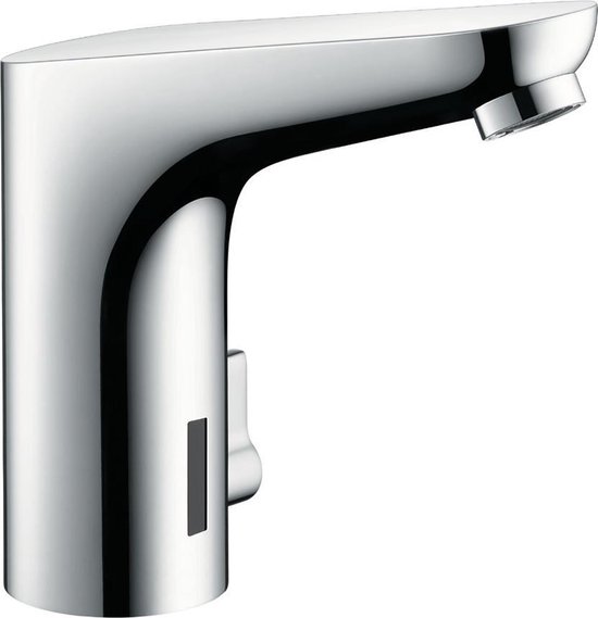 Hansgrohe Focus E2 wastafelkraan electronisch inclusief sensor 230V inclusief temperatuurgreep chroom 31173000