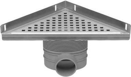 Easy drain Delta mulit douchegoot 24cm 50mm RVS edmde - Silver
