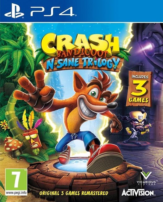 Activision Crash Bandicoot - Nsane Trilogy | PlayStation 4