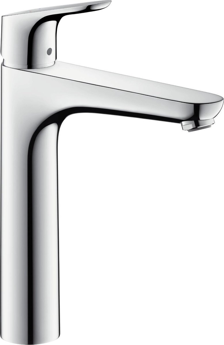 Hansgrohe Focus E2 wastafelkraan highriser inclusief ComfortZone 190 met waste chroom 31608000