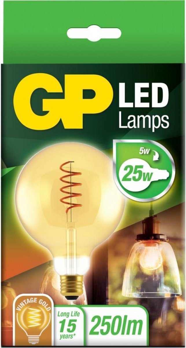 GP Ledlamp E27 - Warm - Wit