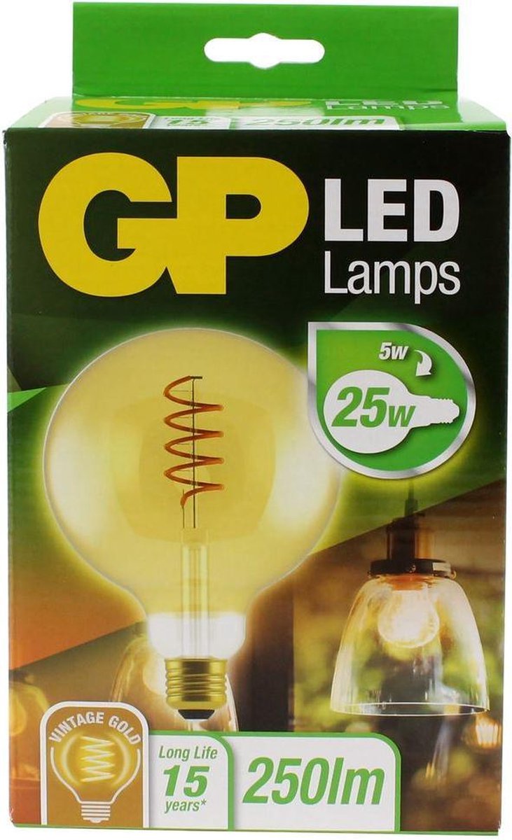 GP Ledlamp E27 - Warm - Wit