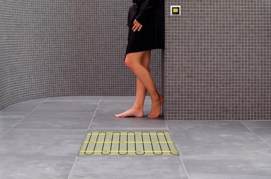 Magnum Mat Small Elektrische vloerverwarming 112W 0,75m2 met klokthermostaat 200075