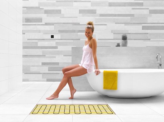 Magnum Mat Small Elektrische vloerverwarming 187W 1,25m2 met klokthermostaat 200125