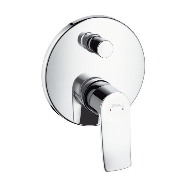 Hansgrohe Metris afbouwdeel voor inbouw badkraan met omstel chroom 31493000