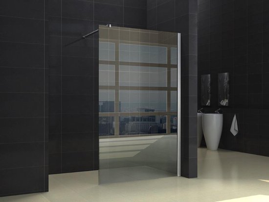 Wiesbaden Comfort Shower plus inloopdouche 80x200cm 10mm glas met NANO coating 20.3810