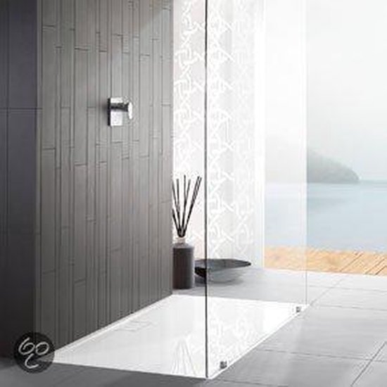 Villeroy & Boch Villeroy en Boch Architectura Metalrim douchebak acryl rechthoekig 170x90x1.5cm alpine uda1790ara215v01 - Blanco