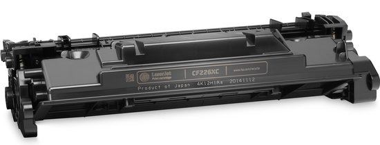 HP 26X Contractual High Yield Black Original LaserJet Toner Cartridge Origineel 1 stuk(s) - Zwart