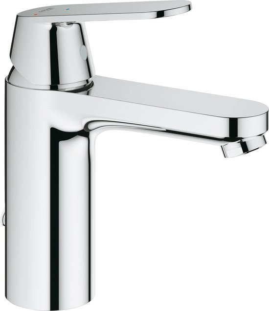 Grohe Eurosmart Cosmopolitan wastafelkraan met medium uitloop en ketting chroom 2339700e