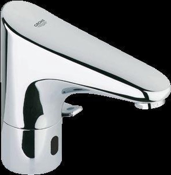 Grohe Europlus E wastafelkraan infrarood met menging met transformator 230V chroom 36015001