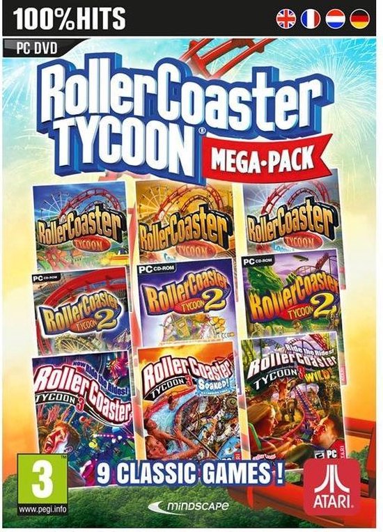 MICROMEDIA Rollercoaster Tycoon (9 Megapack)