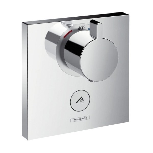 Hansgrohe ShowerSelect afbouwdeel voor inbouwkraan thermostatisch Highflow met 1 stopkraan chroom 15761000