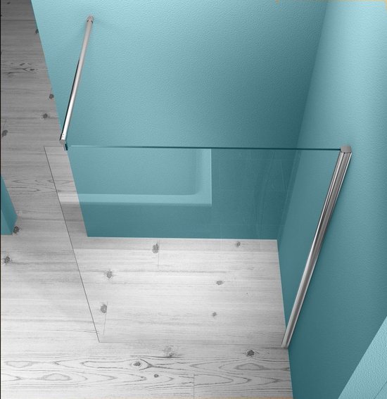 Xellanz Eco inloopdouche 120x200cm 8mm glas met Nano coating 20.4053