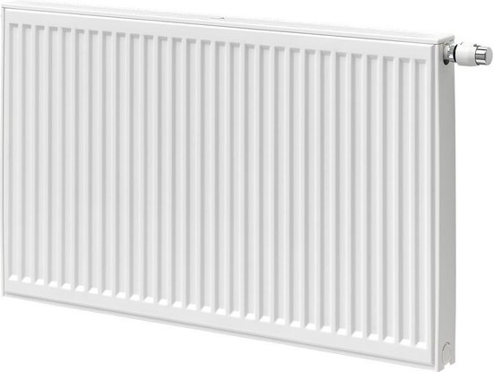 Stelrad Novello M Eco Ventielradiator type 22 600X800mm 1294 watt midden aansl 0292062208 - Blanco