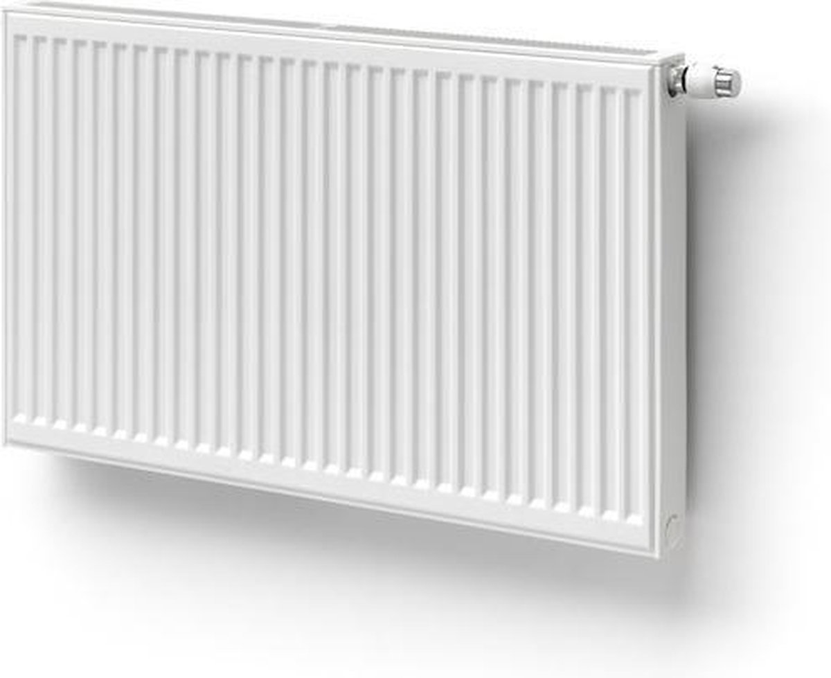 Stelrad Novello M Eco Ventielradiator type 22 900X900mm 1998 watt midden aansl 0292092209 - Blanco