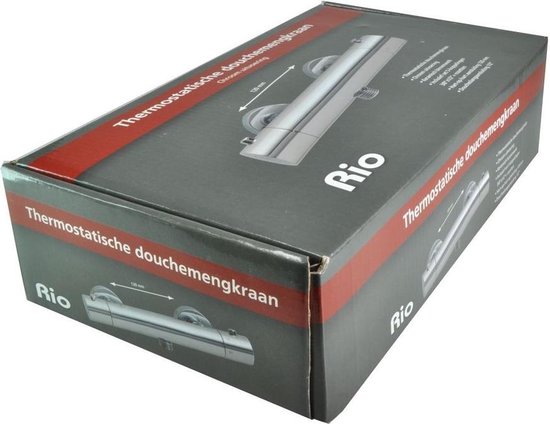 Xellanz Rio thermostatische douchekraan chroom 29.3921