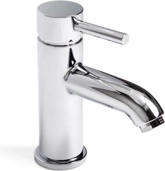 Wiesbaden Cadans wastafelmengkraan met klikwaste chroom 29.4102