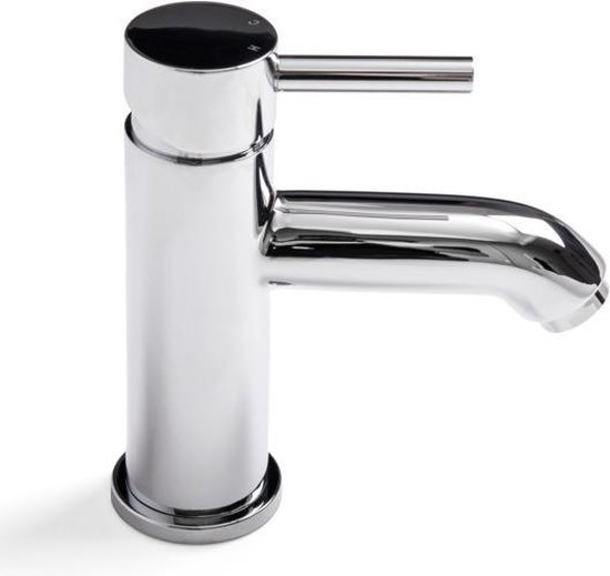 Wiesbaden Cadans wastafelmengkraan met klikwaste chroom 29.4102