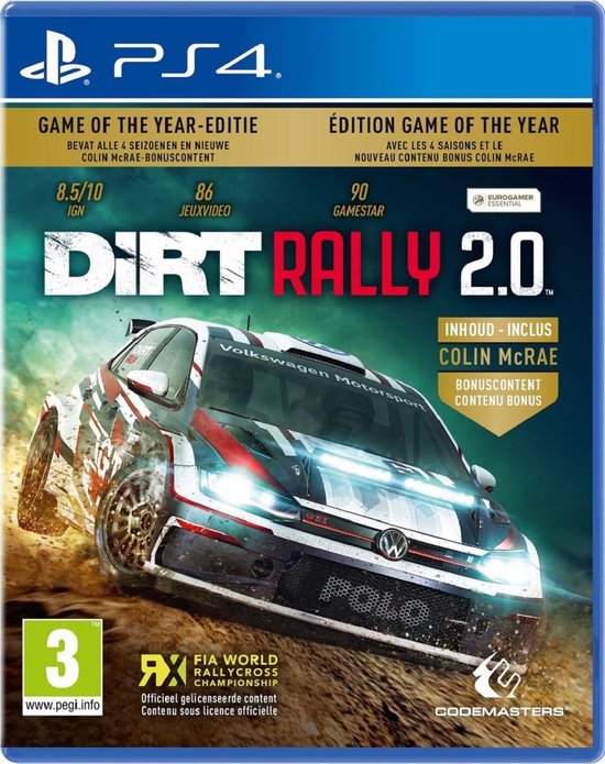 Koch Dirt Rally 2 GOTY (Colin McRae) | PlayStation 4